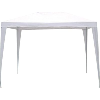 VERDELOOK PE 2x3m Gazebo in Polietilene Bianco - Tenda da Giardino VERDELOOK PE 2x3m Gazebo in Polietilene Bianco - Tenda da Giardino