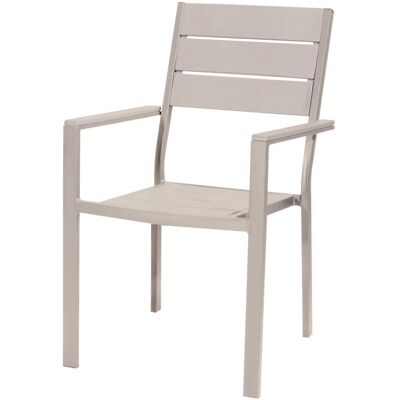 Sedia da Giardino BIACCHI Tenerife - Braccioli ergonomici - Resistente alle intemperie Sedia da Giardino BIACCHI Tenerife - Braccioli ergonomici - Resistente alle intemperie