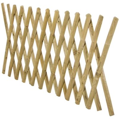 Iperbriko Naturholz Erweitbarer Zaun - Gartengrenze Iperbriko Naturholz Erweitbarer Zaun - Gartengrenze