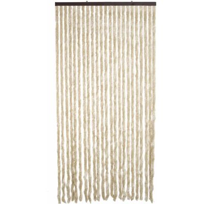 Tenda in Ciniglia Beige EUROBRICO - 100x220 cm Tenda in Ciniglia Beige EUROBRICO - 100x220 cm