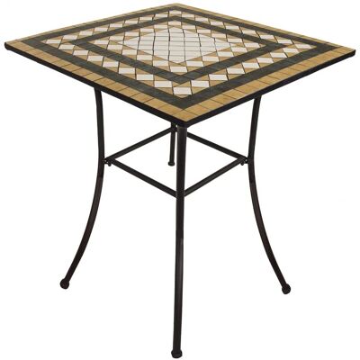Tavolo Mosaico Quadrato Verdelook - Decorazione Giardino Tavolo Mosaico Quadrato Verdelook - Decorazione Giardino
