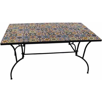 Lifeingarden Metalltisch Rechteckig 150x80cm - Gartendekor Lifeingarden Metalltisch Rechteckig 150x80cm - Gartendekor