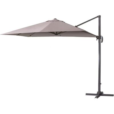 Verdelook - Ombrellone quadrato 3x3m in alluminio e poliestere - Giardino Verdelook - Ombrellone quadrato 3x3m in alluminio e poliestere - Giardino