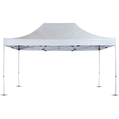 VERDELOOK Klappbares Metall-Gazebo 3x4,5 m - Garten & Event VERDELOOK Klappbares Metall-Gazebo 3x4,5 m - Garten & Event