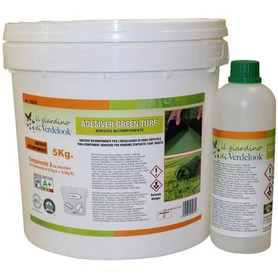 Tecnomat Bricoman Adesivo Bicomponente - 5Kg, Verde, Erba Tecnomat Bricoman Adesivo Bicomponente - 5Kg, Verde, Erba