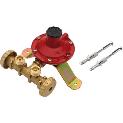 UNIVERSALE - Mini centralina 2 vie bombole 4KG - Regolatore UNIVERSALE - Mini centralina 2 vie bombole 4KG - Regolatore