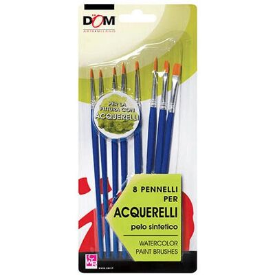 CWR Set de Pinceaux en Acrylique 8 pièces - Publicité CWR Set de Pinceaux en Acrylique 8 pièces - Publicité