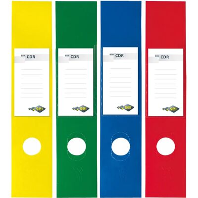Etiquetas Rectangulares Rojas SEI Rota - Para Archivadores Etiquetas Rectangulares Rojas SEI Rota - Para Archivadores