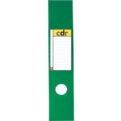 Étiquettes de fichier auto-adhésives vertes SEI Rota CDR - 10 pcs - Publicité Étiquettes de fichier auto-adhésives vertes SEI Rota CDR - 10 pcs - Publicité