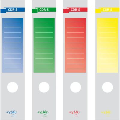 SEI Rota CDR-S Etichetta Autoadesiva Rettangolare Verde - Etichetta SEI Rota CDR-S Etichetta Autoadesiva Rettangolare Verde - Etichetta