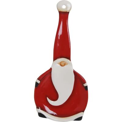Excelsa Santa Claus Ceramic Spoon Rest - Christmas-themed kitchen accessory Excelsa Santa Claus Ceramic Spoon Rest - Christmas-themed kitchen accessory