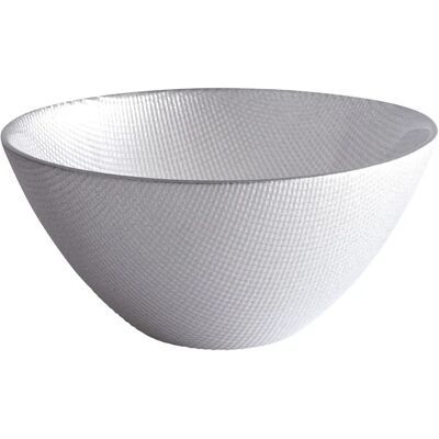 EXCELSA Coppetta Diamond stříbro - Coppetta - Sklo - 15cm EXCELSA Coppetta Diamond stříbro - Coppetta - Sklo - 15cm