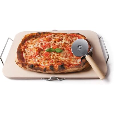 Piedra para Pizza Excelsa - Cerámica Refractaria para Horno y Microondas Piedra para Pizza Excelsa - Cerámica Refractaria para Horno y Microondas