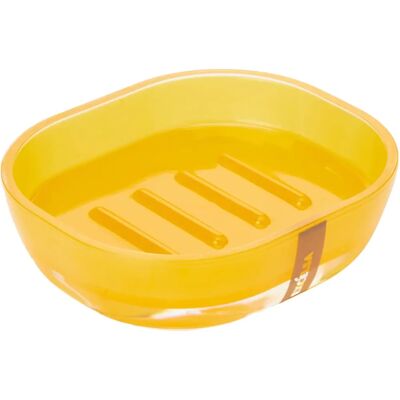 Excelsa Porte-savon en plastique jaune - Porte-savon Excelsa Porte-savon en plastique jaune - Porte-savon