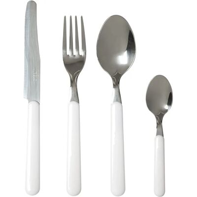 Set de couverts en acier inoxydable 24 pièces - Design minimaliste élégant Set de couverts en acier inoxydable 24 pièces - Design minimaliste élégant