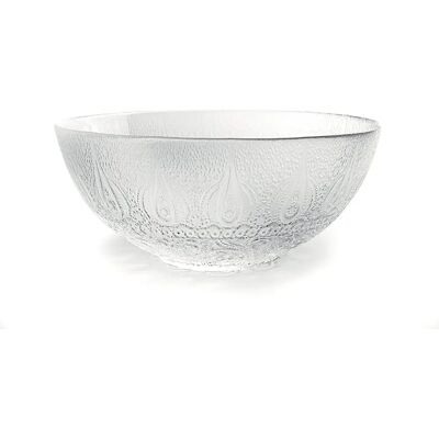 Bol à salade Arabesque d'Excelsa - Verre, 23x23x10cm Bol à salade Arabesque d'Excelsa - Verre, 23x23x10cm