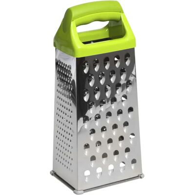 EXCELSA Râpe en Inox 4 Faces Vert EXCELSA Râpe en Inox 4 Faces Vert