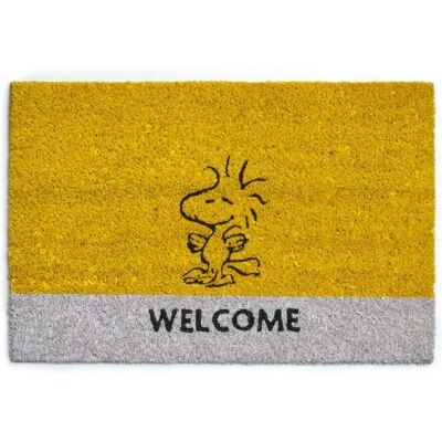 EXCELSA Tapis de porte Peanuts Woodstock - 40x60 cm EXCELSA Tapis de porte Peanuts Woodstock - 40x60 cm