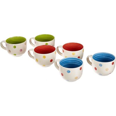 Gobelets en céramique Excelsa Jumbo - Ensemble de 6 - 500ml Gobelets en céramique Excelsa Jumbo - Ensemble de 6 - 500ml