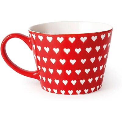 Excelsa Enjoy Jumbo Mugg - Röd - 11x11x8 cm Excelsa Enjoy Jumbo Mugg - Röd - 11x11x8 cm