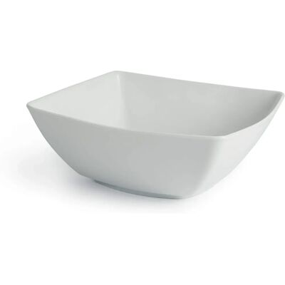 Excelsa White Home - Fyrkantig salladsskål - 23x23cm - Porcelain Excelsa White Home - Fyrkantig salladsskål - 23x23cm - Porcelain