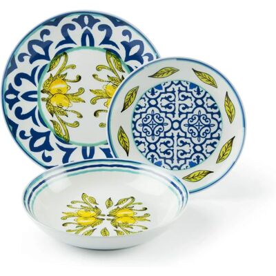 Excelsa Amalfi Dinnerware Set - 18 Pieces for 6 People Excelsa Amalfi Dinnerware Set - 18 Pieces for 6 People