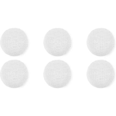 Platos de pizza de vidrio Excelsa - 64278 - Pack de 6 Platos de pizza de vidrio Excelsa - 64278 - Pack de 6