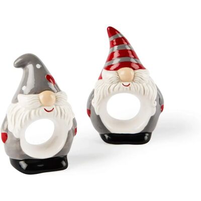 Excelsa Gnome 6 pcs Anneaux de Serviette en Céramique - Vaisselle Excelsa Gnome 6 pcs Anneaux de Serviette en Céramique - Vaisselle