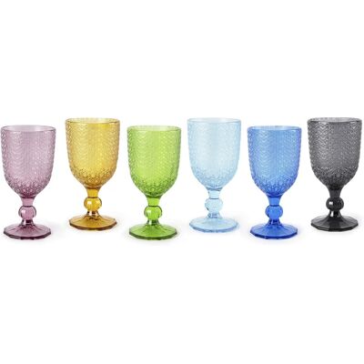 Excelsa Ice 300ml Verres Multicolores - Verre Excelsa Ice 300ml Verres Multicolores - Verre