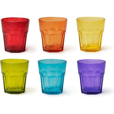 Excelsa Model 65236 Colorful Glass Set - Drinkware Excelsa Model 65236 Colorful Glass Set - Drinkware