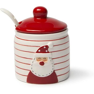 Distributeur de sucre Bonhomme de neige Excelsa - Décoration de Noël en céramique Distributeur de sucre Bonhomme de neige Excelsa - Décoration de Noël en céramique