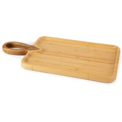 Excelsa Bamboo Cutting Board - Eco Living - 40xH2x20 cm Excelsa Bamboo Cutting Board - Eco Living - 40xH2x20 cm