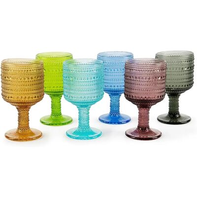 Ensemble de Verres Aurora Excelsa - 30 cl Multicolore Ensemble de Verres Aurora Excelsa - 30 cl Multicolore