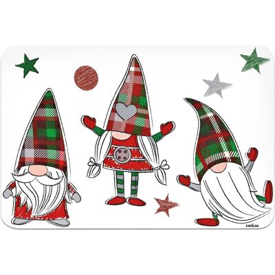 Excelsa Model Tartan Gnome - Kerst Tafelset Excelsa Model Tartan Gnome - Kerst Tafelset