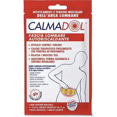 Montefarmaco Calmadol Fascia Lombare - Cerotto Riscaldante Montefarmaco Calmadol Fascia Lombare - Cerotto Riscaldante
