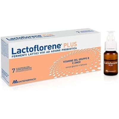 Montefarmaco Lactoflorene Plus - 7 Fiale - Integratore Probiotico Montefarmaco Lactoflorene Plus - 7 Fiale - Integratore Probiotico