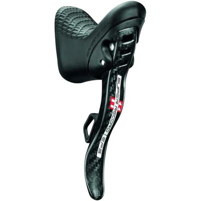 Leve di cambio ergonomiche Campagnolo Super Record EPS 11 velocità - Nero - Coppia - Anteriore e Posteriore Leve di cambio ergonomiche Campagnolo Super Record EPS 11 velocità - Nero - Coppia - Anteriore e Posteriore