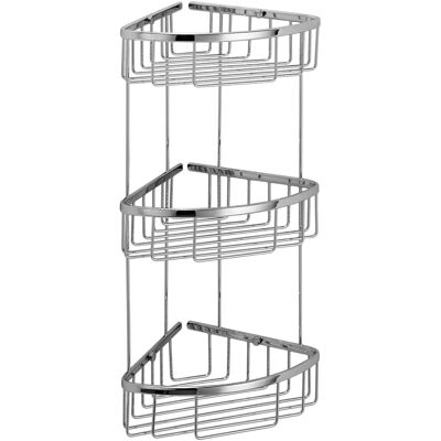 Lineabeta - 3-tier corner shelf - Edelstahl - Duschregal Lineabeta - 3-tier corner shelf - Edelstahl - Duschregal