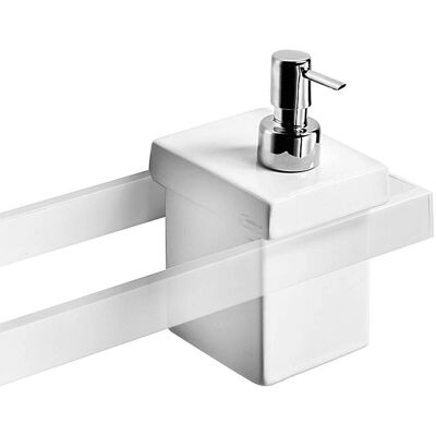 Lineabeta Keramik-Seifenspender - Wand- oder Standmodell - 300ml Lineabeta Keramik-Seifenspender - Wand- oder Standmodell - 300ml
