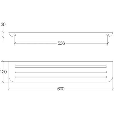 Lineabeta - Roersa - 60 cm - Duschablage Lineabeta - Roersa - 60 cm - Duschablage