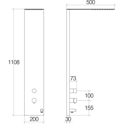 Lineabeta - Columna de ducha - Duschsäule Lineabeta - Columna de ducha - Duschsäule