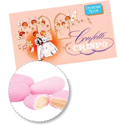 Crispo Promessi Sposi Rosa 1kg - Confetti Crispo Promessi Sposi Rosa 1kg - Confetti