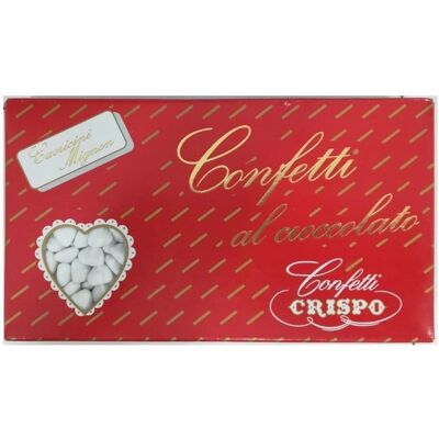 Crispo Confetti Cuore di Cioccolato Bianco - Confetti Crispo Confetti Cuore di Cioccolato Bianco - Confetti