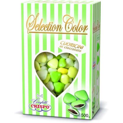 Crispo Confetti Cuoricini Verdi 500g - Confetti Crispo Confetti Cuoricini Verdi 500g - Confetti