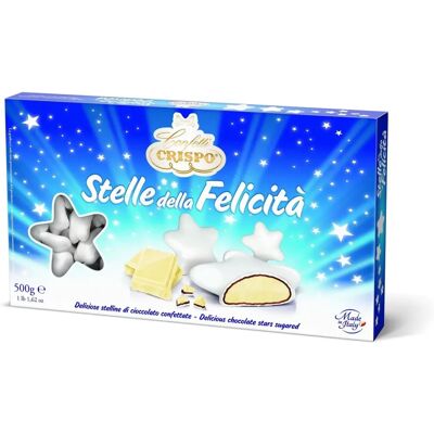 Crispo Stelle di confetti perlati bianche - Confetti Crispo Stelle di confetti perlati bianche - Confetti
