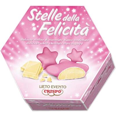 Crispo Stelle della Felicità Rosa - 500 g Crispo Stelle della Felicità Rosa - 500 g