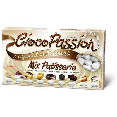 Crispo Confetti Mix Patisserie - 1kg Bianco Crispo Confetti Mix Patisserie - 1kg Bianco