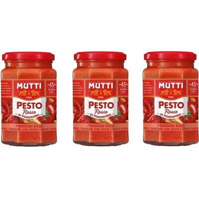 Mutti Pesto Rouge 180g - Pesto - Publicité Mutti Pesto Rouge 180g - Pesto - Publicité