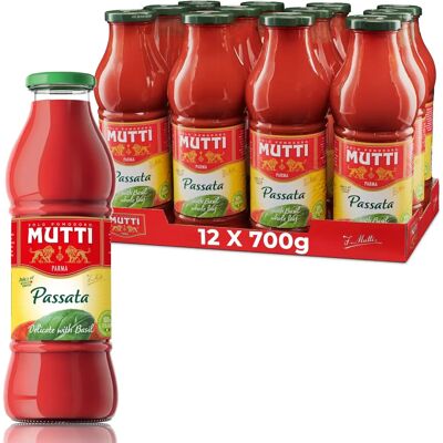 Mutti Passata - Basilic - 700g - Publicité Mutti Passata - Basilic - 700g - Publicité