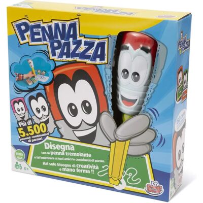 Grandi Giochi Penna Pazza - Indovina il Disegno - Gioco da Tavolo Grandi Giochi Penna Pazza - Indovina il Disegno - Gioco da Tavolo